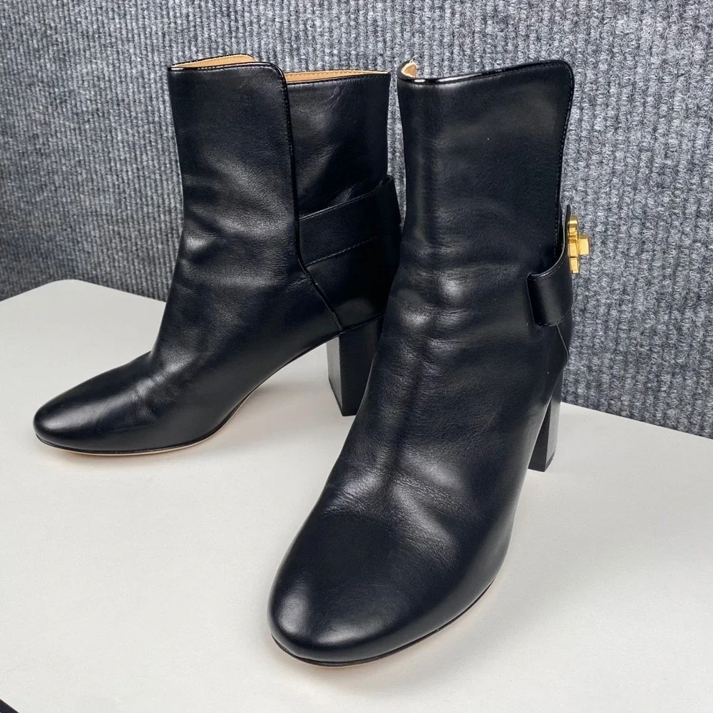Tory Burch polished leather